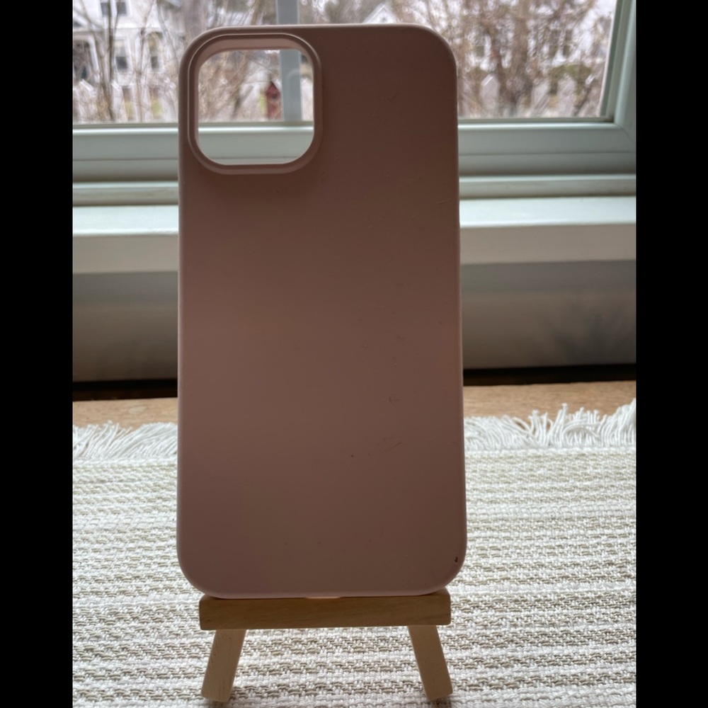 iPhone 12 ProMax blush phone case